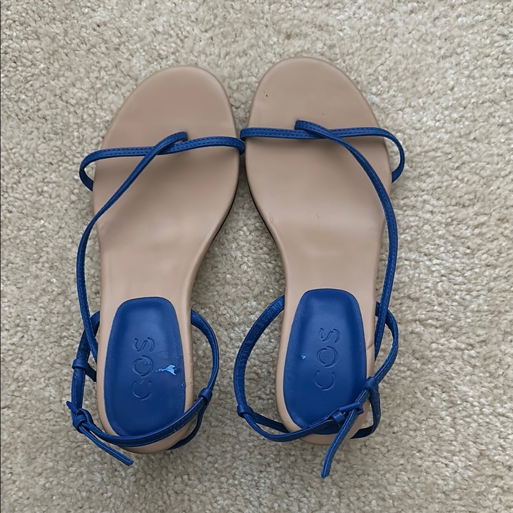 COS Women's Blue Sandals